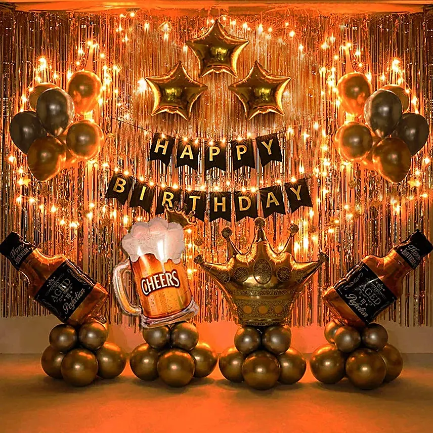 Dink Theme Birthday Decoration for Adult