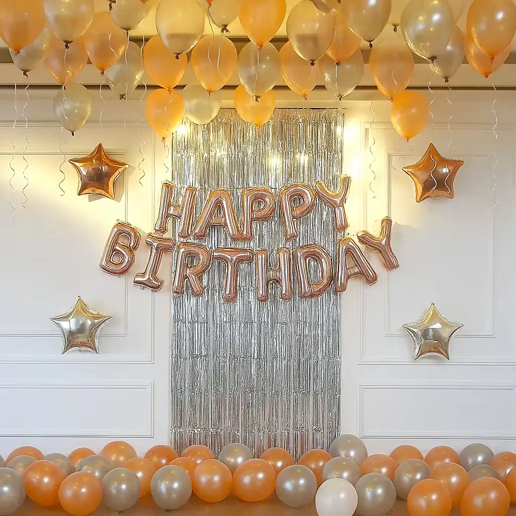 Happy Birthday Living Room Living Decoration