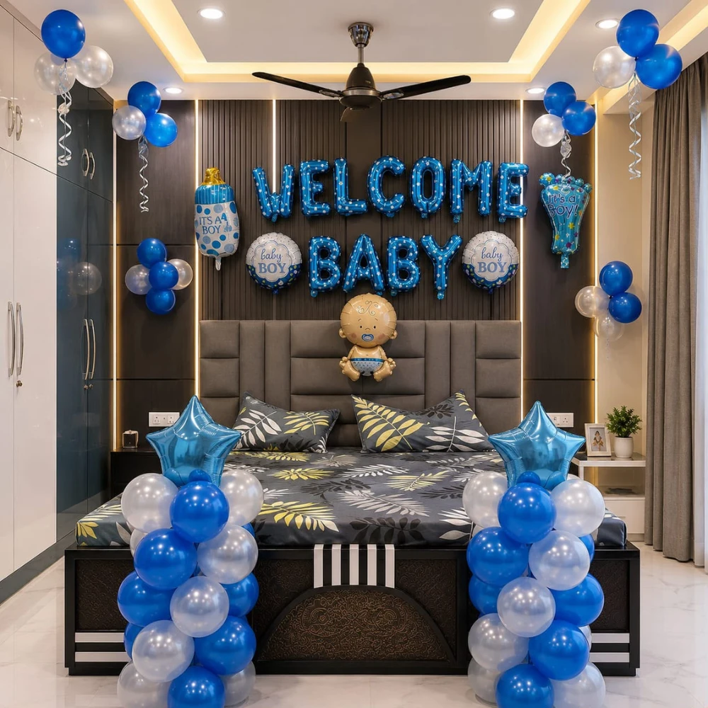 Welcome Room Decor for Baby Boy